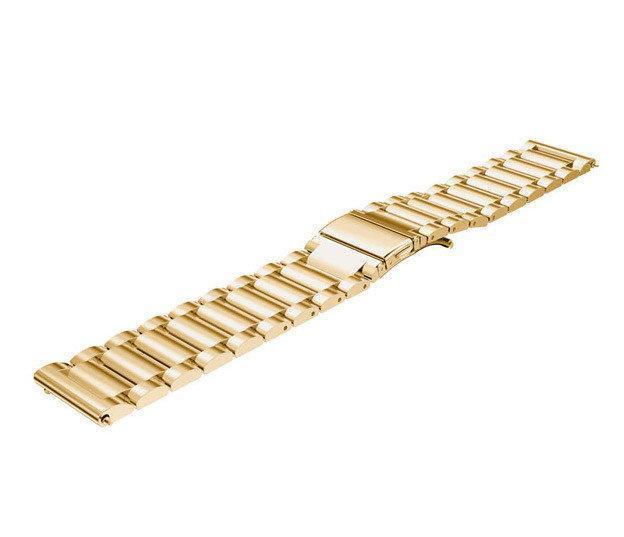 Металлический ремешок Primo для часов Garmin Vivoactive 3/Vivomove HR/Forerunner 245/645 Gold (1049079091)