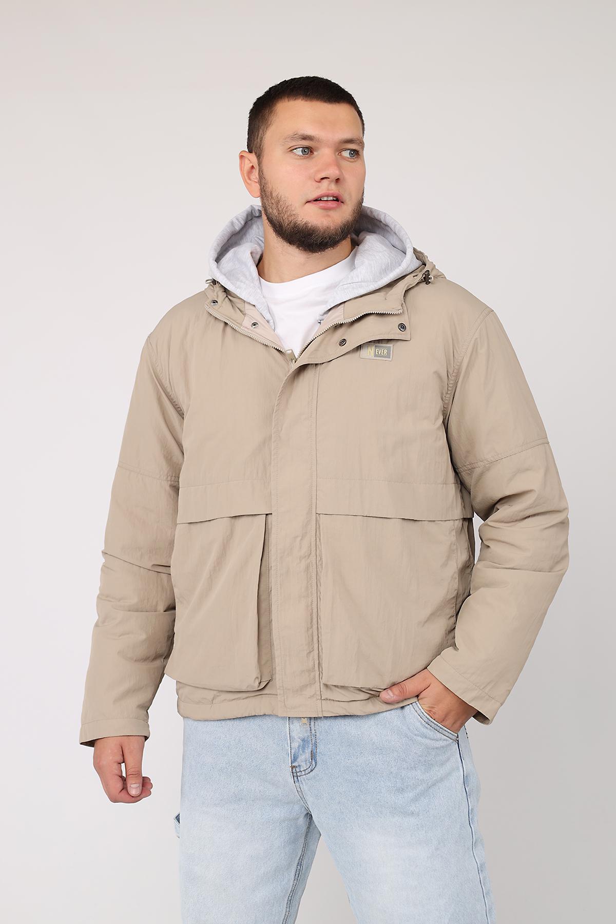 Куртка мужская демисезонная ЦБ-00280110 р. 54 Бежевый (29080047) - фото 5 Куртка мужская демисезонная ЦБ-00280110 р. 54 Бежевый (29080047) - фото 5