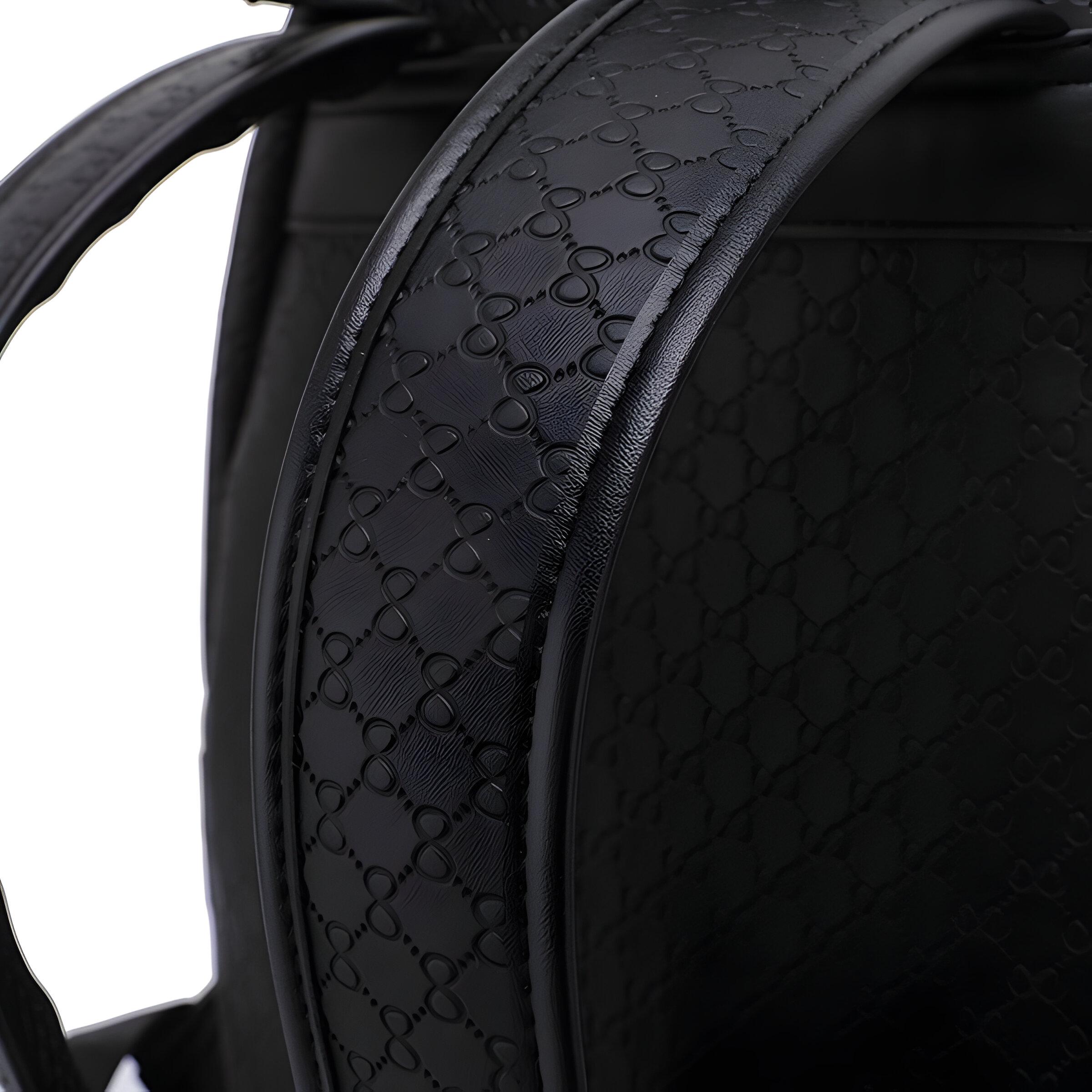 Рюкзак женский повседневный 30х15х36 см Черный (2255) - фото 12