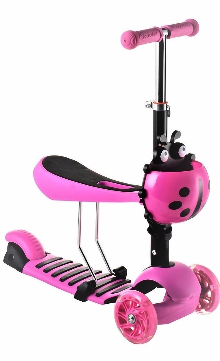 Самокат дитячий Best Scooter 5in1 Ladybug (7-18-MA999652/332) - фото 1 Самокат дитячий Best Scooter 5in1 Ladybug (7-18-MA999652/332) - фото 1