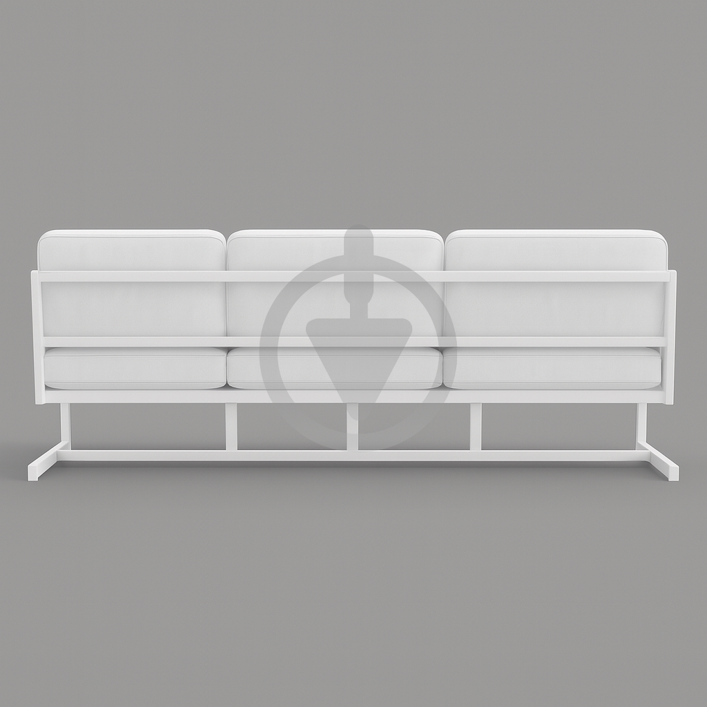 Диван металевий AVVS tech Атлас лофт велюр 246 см Білий/Білий (30222886) - фото 3 Диван металевий AVVS tech Атлас лофт велюр 246 см Білий/Білий (30222886) - фото 3