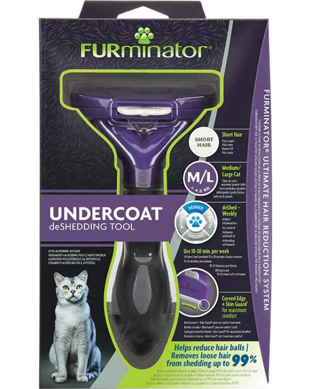 Фурминатор для короткошерстных котов FURminator Short Hair Large Cat L (691661) Фурминатор для короткошерстных котов FURminator Short Hair Large Cat L (691661)