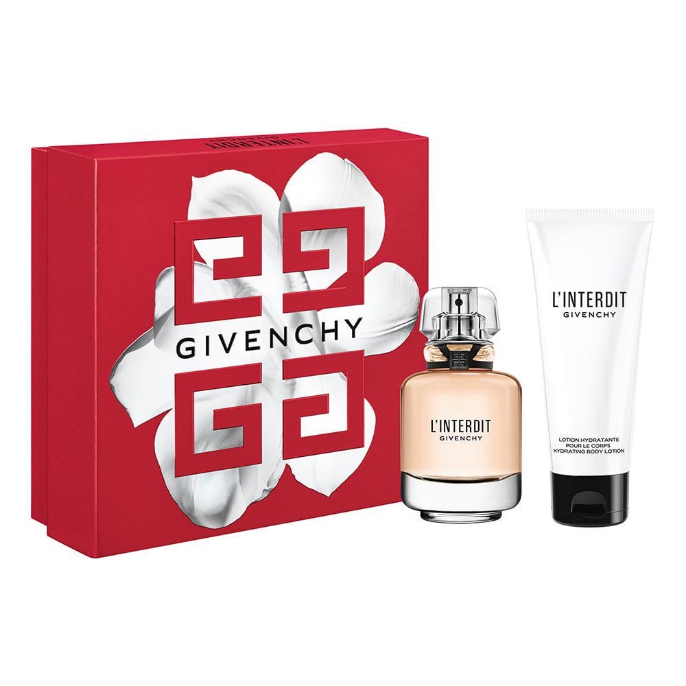 Подарочный набор для женщин Givenchy L'Interdit парфюмированная вода 50 мл и лосьон для тела 75 мл (389371)