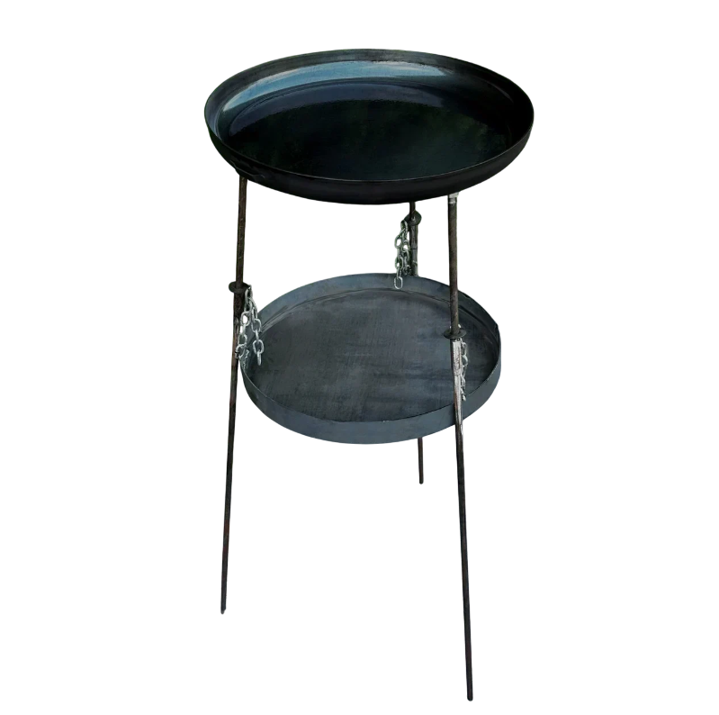 Сковорода с диска бороны з подвесом для огня 540х415х990 мм (SDR-40P)