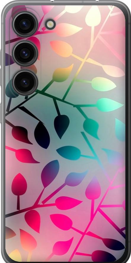 Чехол на Samsung Galaxy S23 Листья (2235u-2907-42517)