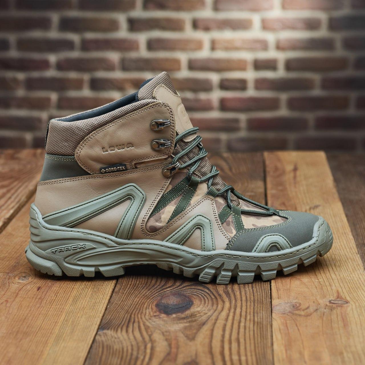 Берці чоловічі демісезонні на гортексі р. 43 Койот/Хакі (Н В-617-43) - фото 4 Берці чоловічі демісезонні на гортексі р. 43 Койот/Хакі (Н В-617-43) - фото 4