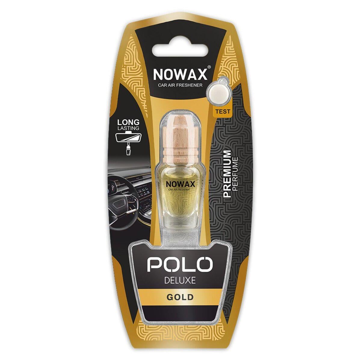 Ароматизатор воздуха в блистере Nowax Polo Deluxe Gold 7 мл