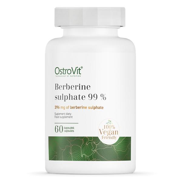 Натуральная добавка OstroVit Berberine Sulphate 99% Vege 60 капсул