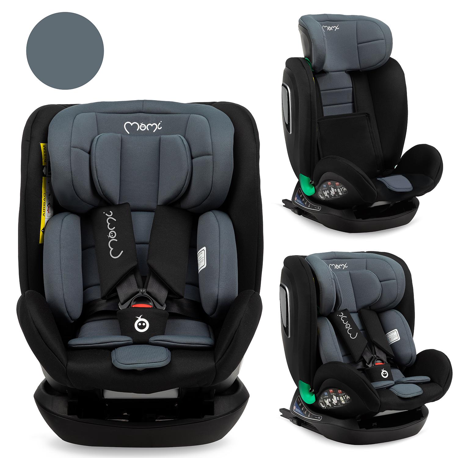 Автокресло MoMi URSO i-Size 0-36 кг Black (50270) - фото 3