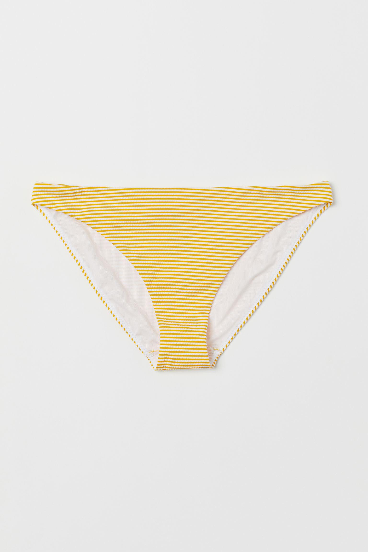 Трусики купальные H&M Полоска р. 36 Бело-желтый (2202599580)