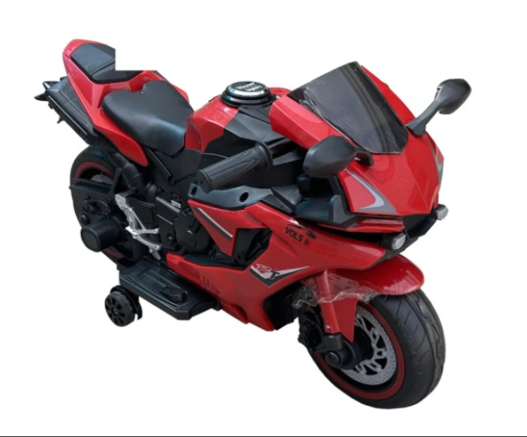 Электромотоцикл детский VOLSO VS1900R 12V 40 Вт до 40 кг Красный (VS1900R)