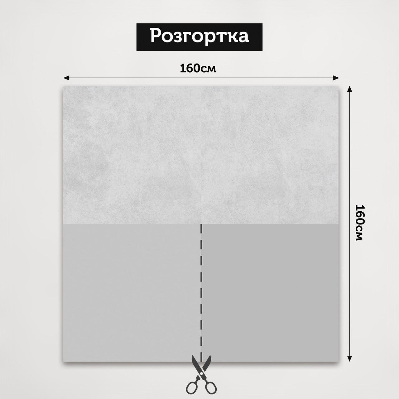 Фотофон виниловый угловой новогодний 160x160 см Frontlit 450 г/м2 №58516 - фото 6