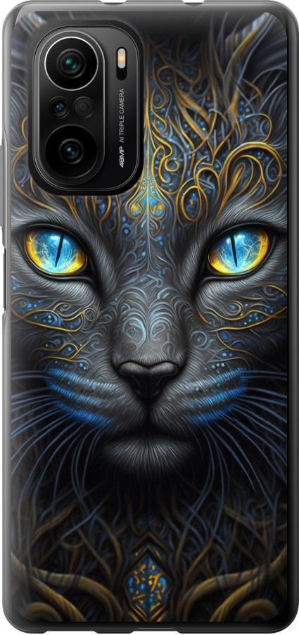 Чохол на Xiaomi Poco F3 Кішка (5548t-2280-42517)