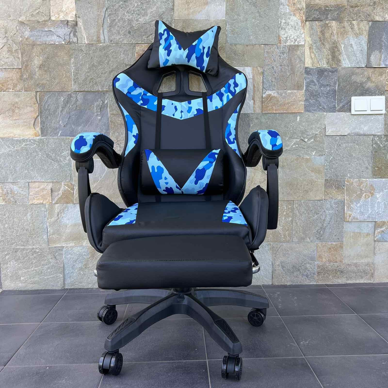 Крісло геймерське Prestige 730 moro Чорно-синій - фото 3 Крісло геймерське Prestige 730 moro Чорно-синій - фото 3