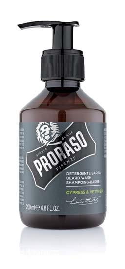 Шампунь для бороды Proraso Cypress&Vetyver 200 мл