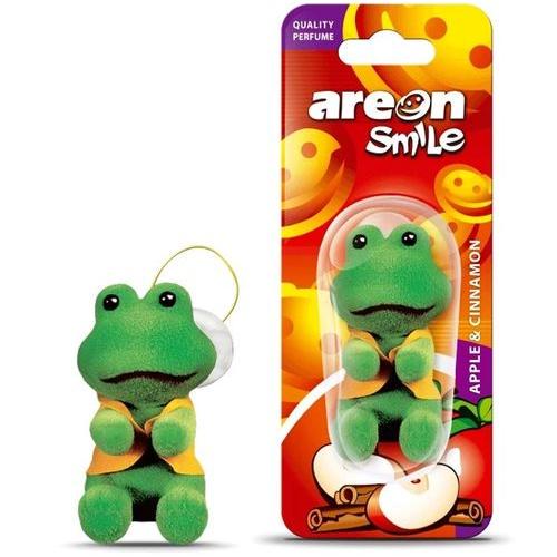 Освежитель воздуха AREON Smile Toys Apple Cinnamon Лягушка