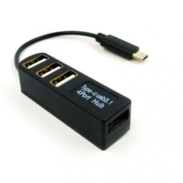 Хаб USB на 4 порта Type-C P-3101 (11826)