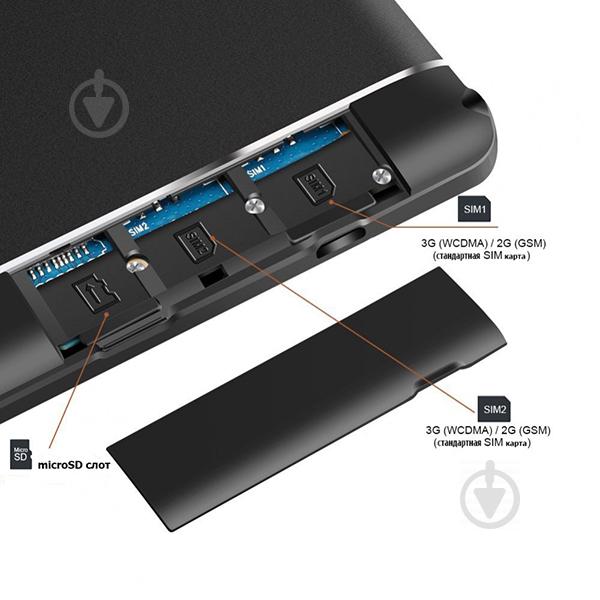 Планшет-телефон Adronix MT116 2/16GB Black (Lite) - фото 8