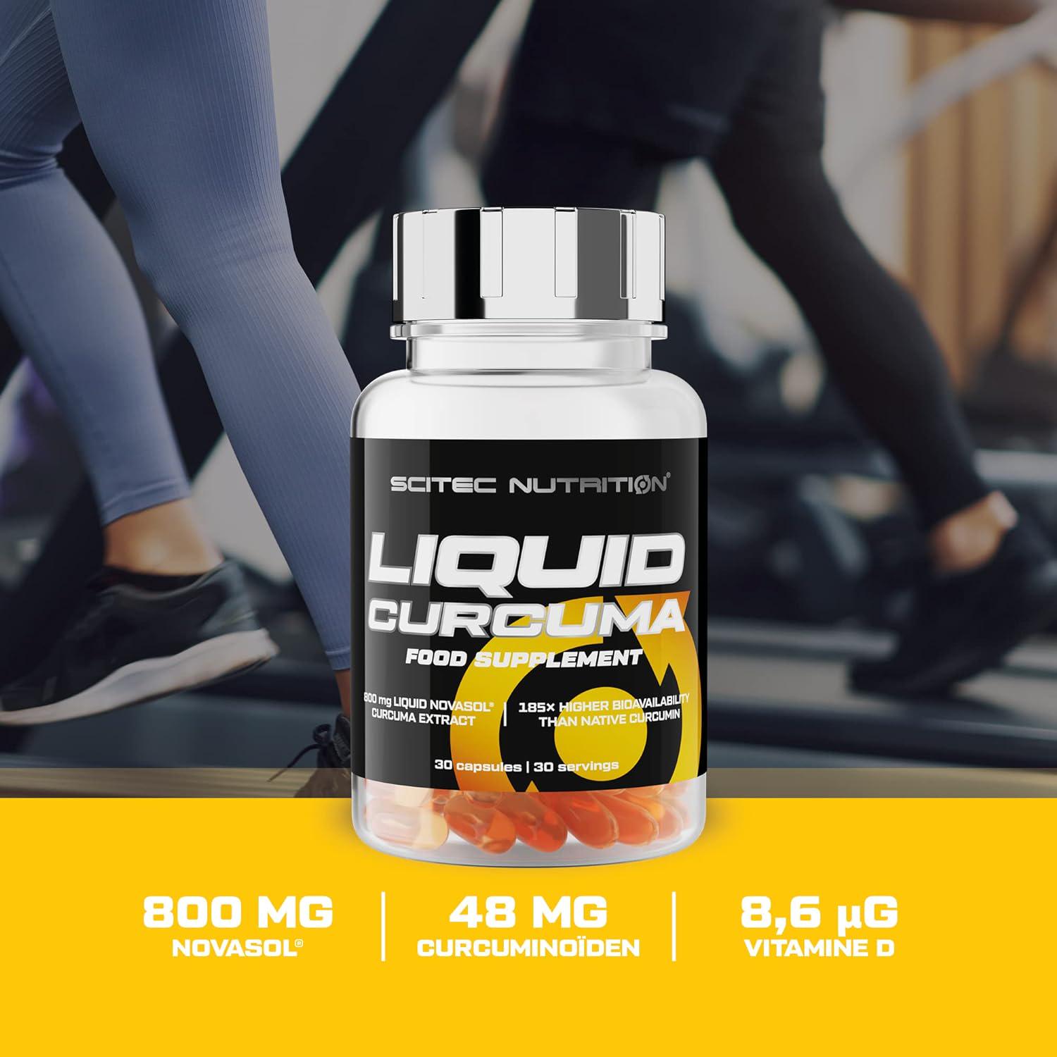 ᐉ Экстракт куркумина Scitec Nutrition Liquid Curcuma 30 капс. • Купить ...