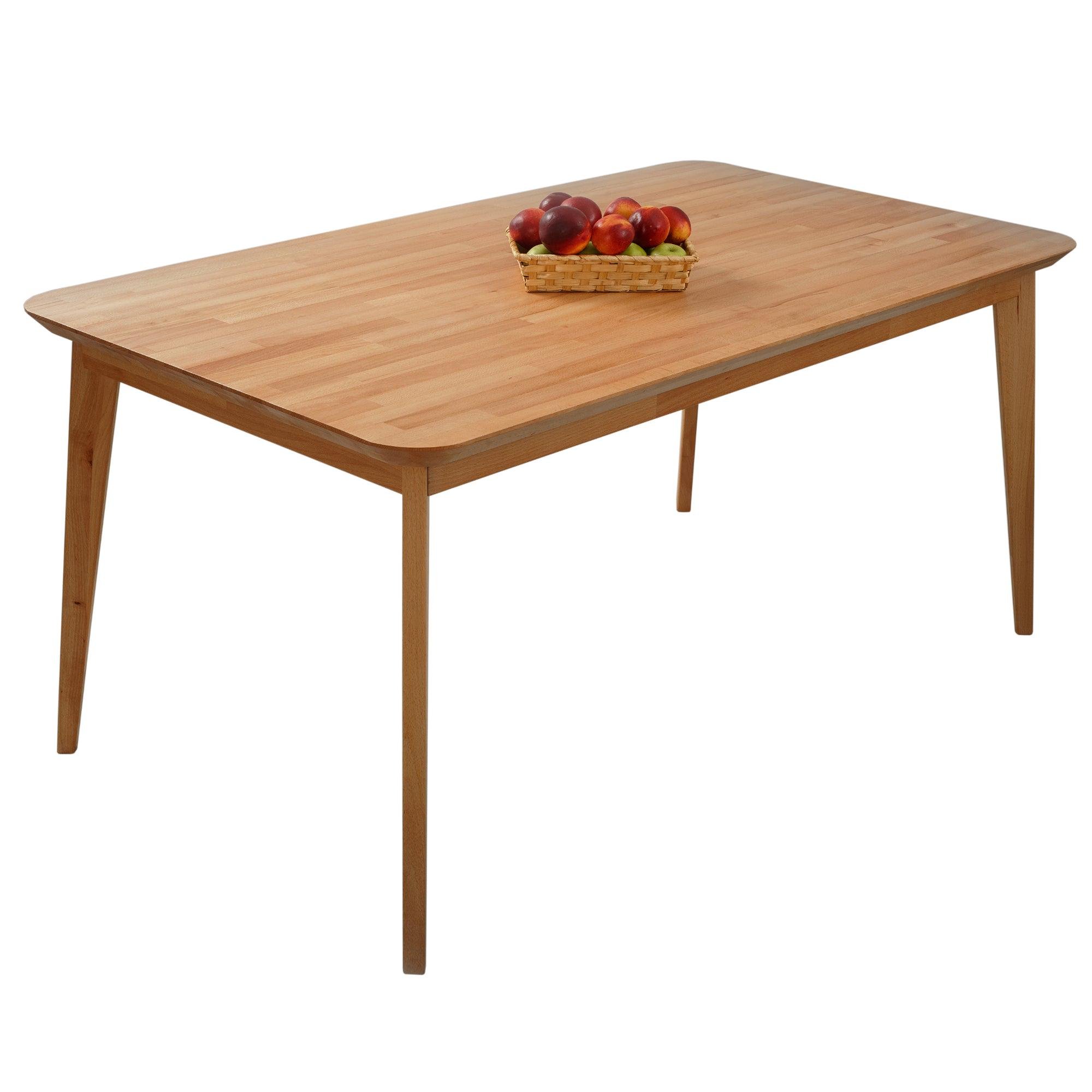 Стіл обідній PARIS з масиву буку 1800х900х750 мм