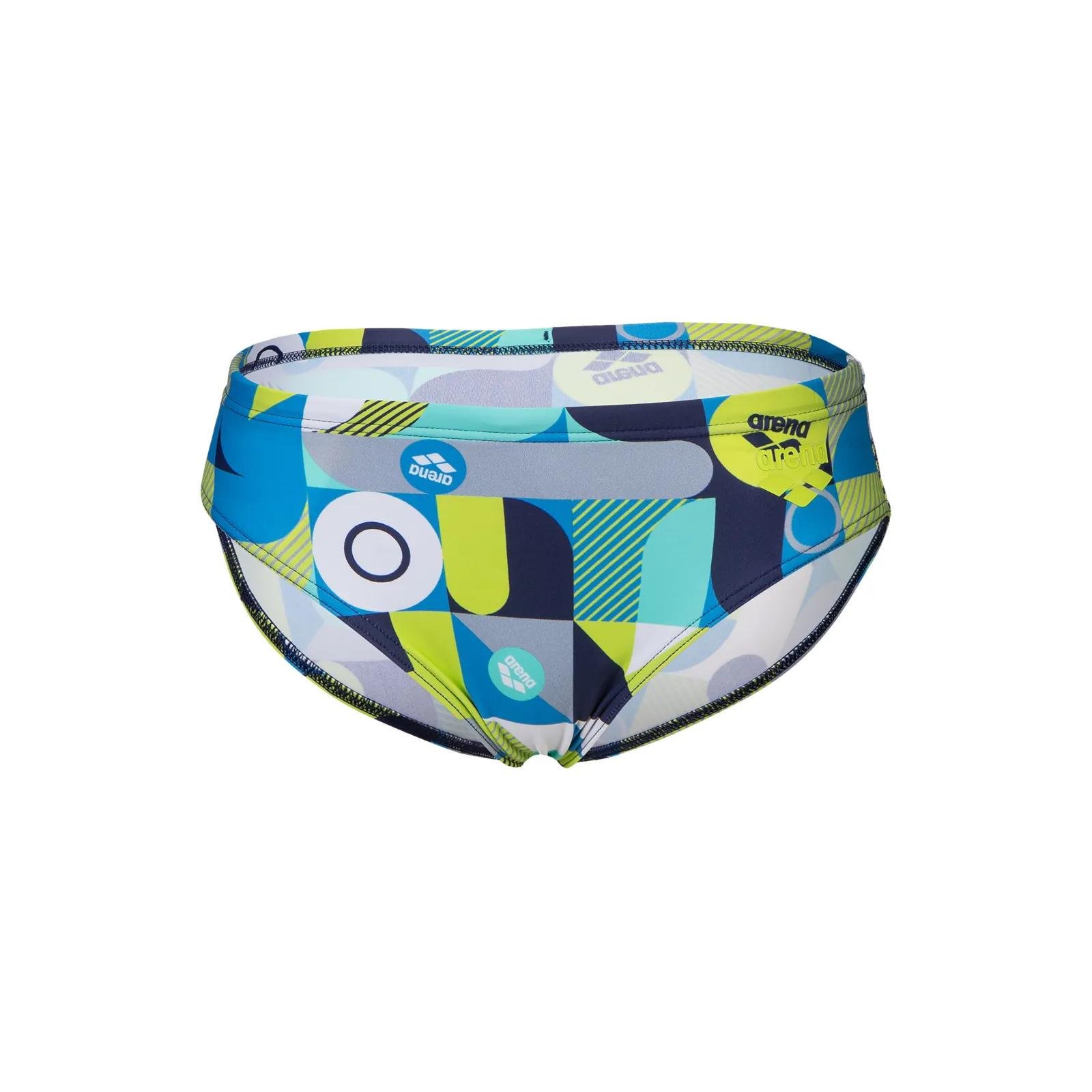 Плавки-слипи для мальчиков Arena WALLPAPER SWIM BRIEFS Дет 140 см Разноцветный (009096-750 140)