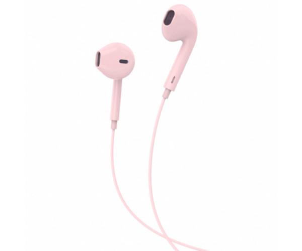 Наушники проводные HF Denmen DR01 3,5 мм Pink