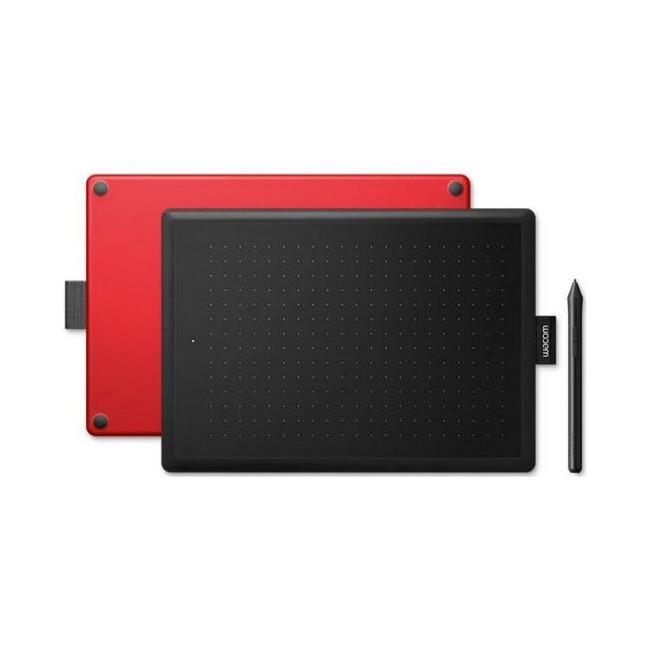 Планшет для рисования Wacom One Medium CTL-672-S Black/Red (iz14463) - фото 2