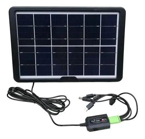 Солнечная панель CCLamp CL-680 Solar 27х19 см -25-75° с USB портом 8 Вт (opt-21614)