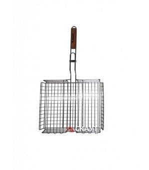 Решетка для гриля Kamille глубокая 38х28 см (0705)