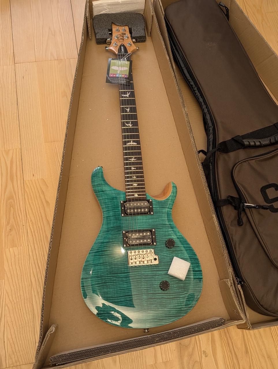 Електрогітара PRS SE Custom 24 Turquoise - фото 4 Електрогітара PRS SE Custom 24 Turquoise - фото 4