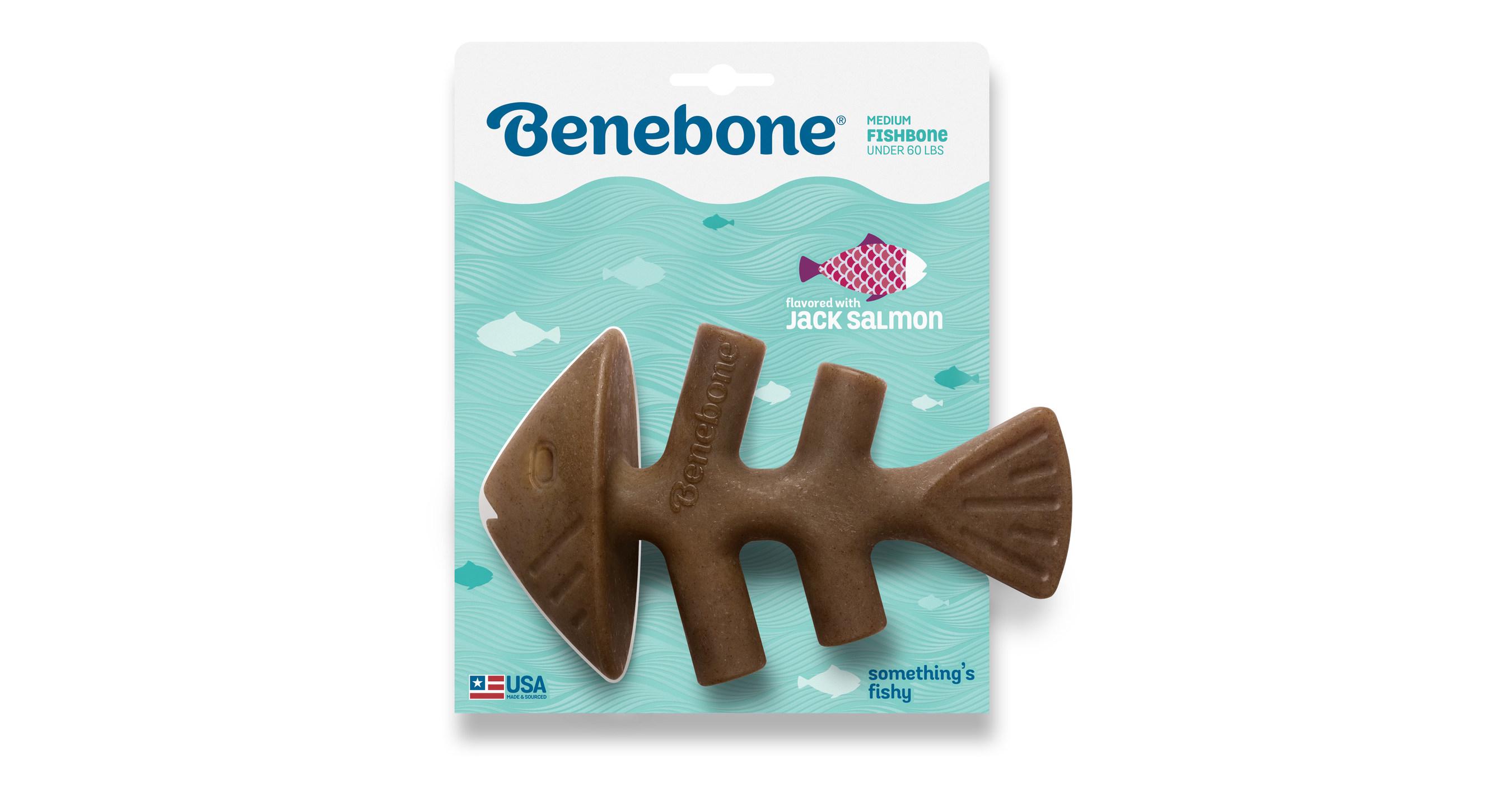 Игрушка для собак Benebone Fishbone S со вкусом рыбы (430300)