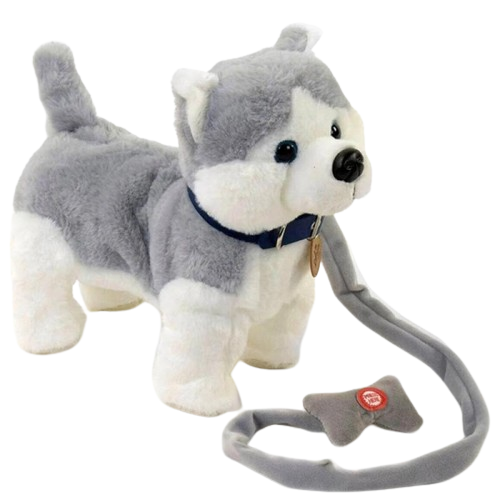 Игрушка мягкая С 43980 Собачка хаски