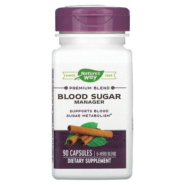 Нормализация сахара Nature's Way Blood Sugar Manager 90 капсул (816)