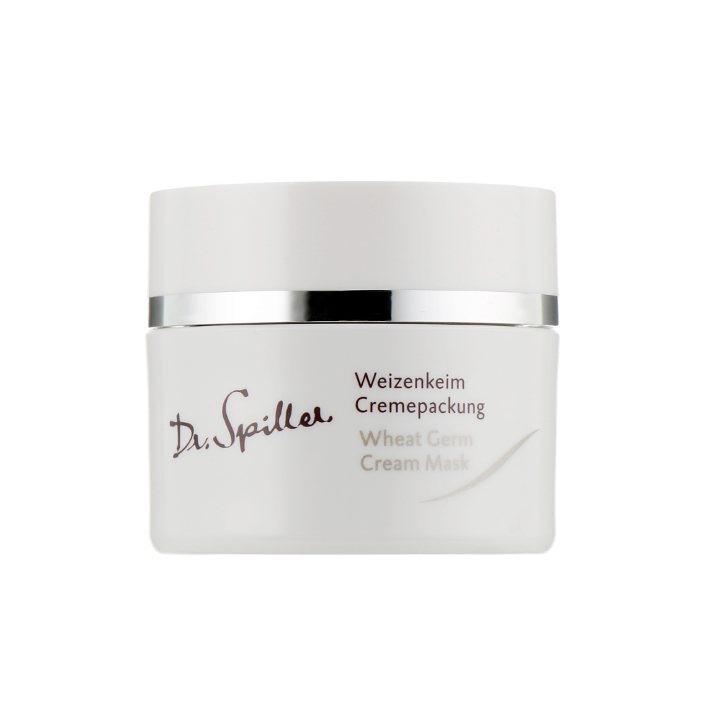 Крем-маска живильна з олією зародків пшениці Dr.Spiller Wheat Germ Cream Mask 50 мл