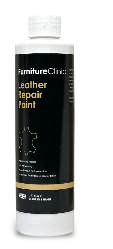 Краска для кожи Furniture Clinic Leather Repair Paint 250 мл Белый (21782425)