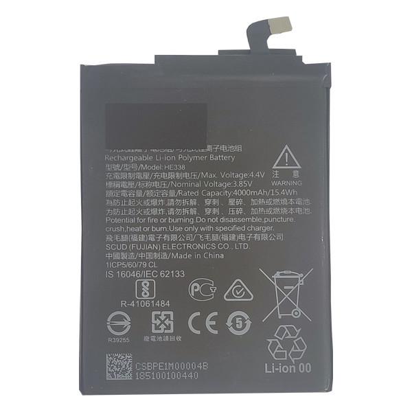 Аккумулятор Nokia 2/2.1 HE341/HE338 TA-1007 4000 mAh - фото 1