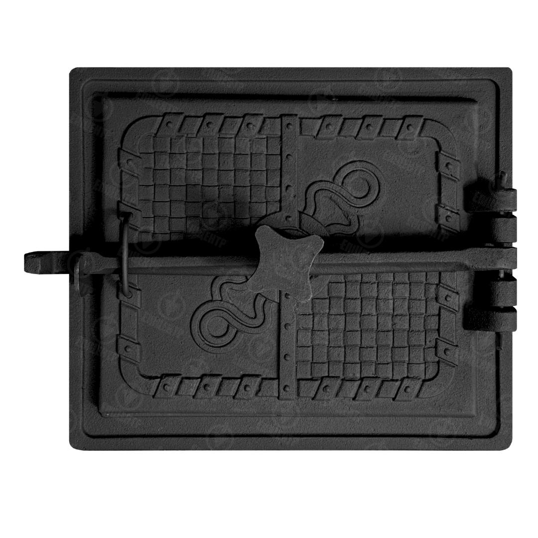 Дверцы чугунные для печи Полесская 365х330 мм