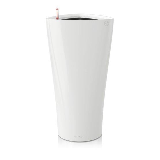 Умный горшок Lechuza Delta 30 фигурный 8 л 29x56 см Белый