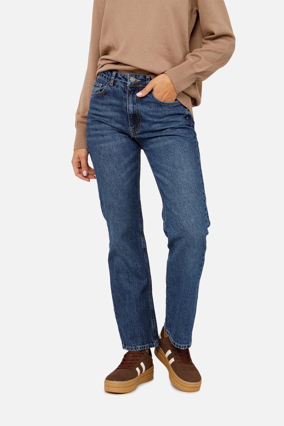 Джинсы женские Boyfriend ЦБ-00261152 р. 50 Синий (SKT001023957) Джинсы женские Boyfriend ЦБ-00261152 р. 50 Синий (SKT001023957)