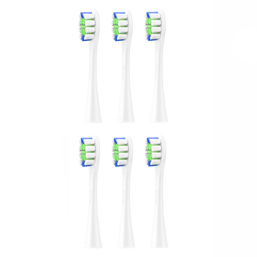 Насадки для зубной электрощетки Oclean Xiaomi Toothbrush P1C1 W06 6 шт. White (777) - фото 2