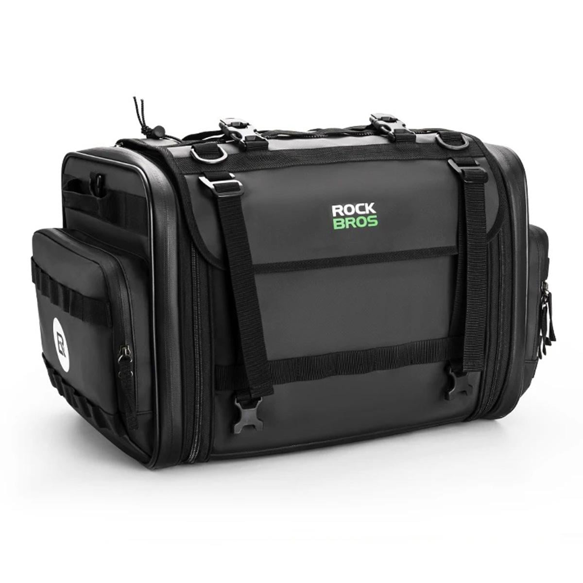 Мотосумка на сидение расширяемая универсальная ROCKBROS G2627 Черный (RB-G2627-5932)