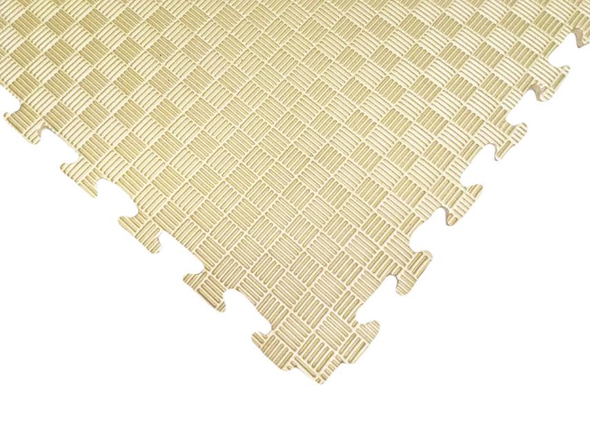 Пазл-татами 100х100х1 см Бежевый (1994285740) - фото 3