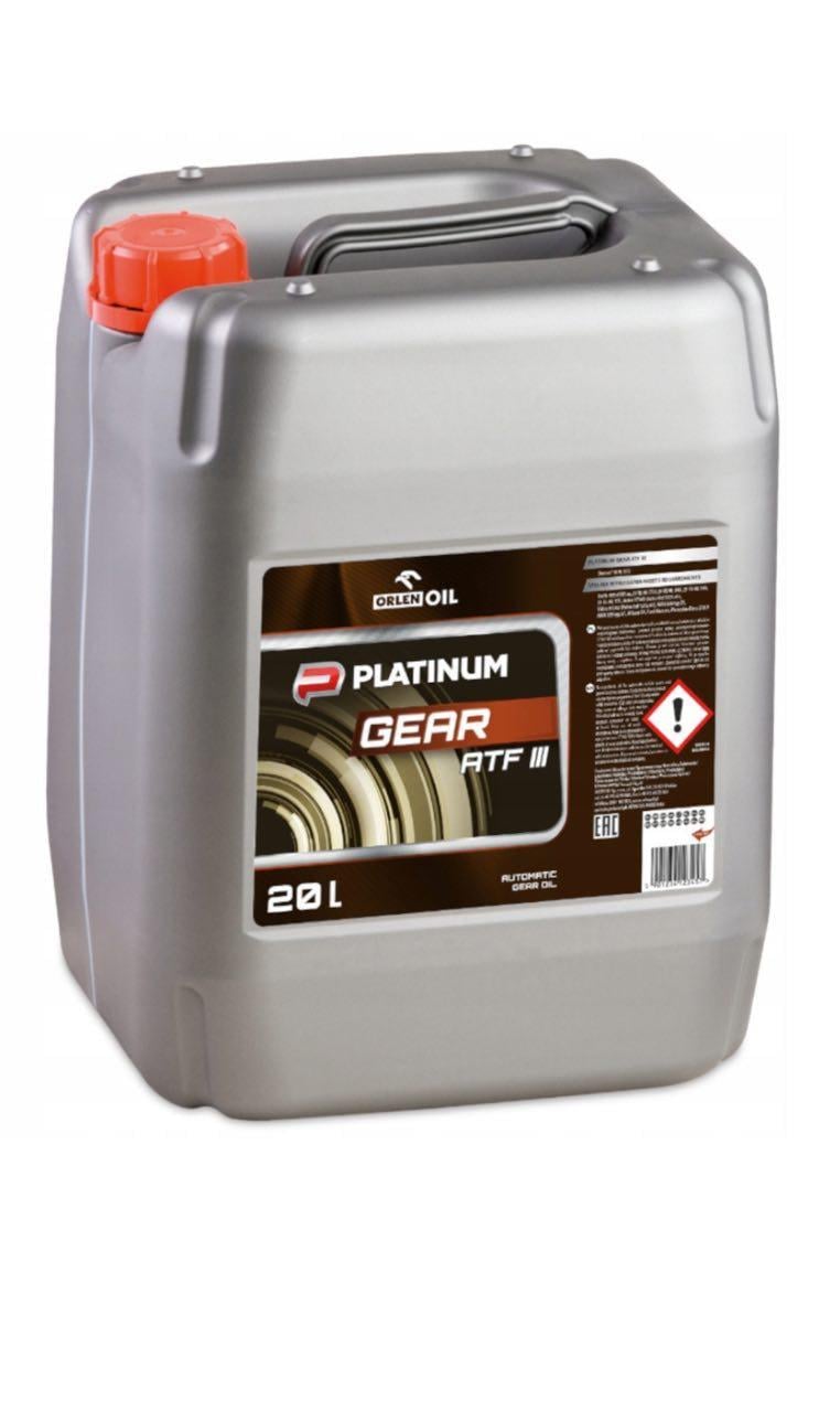 Трансмісійно-гідравлічна олива Orlen Oil Platinum GEAR ATF III 20 л (700001648м)
