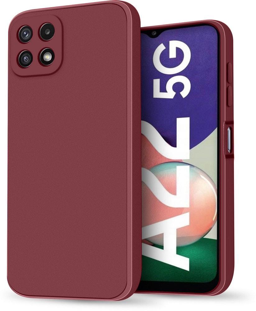 Силиконовый чехол HardCorner Samsung Galaxy A22 5G A226 (с микрофиброй) Wine (36127-42) Силиконовый чехол HardCorner Samsung Galaxy A22 5G A226 (с микрофиброй) Wine (36127-42)