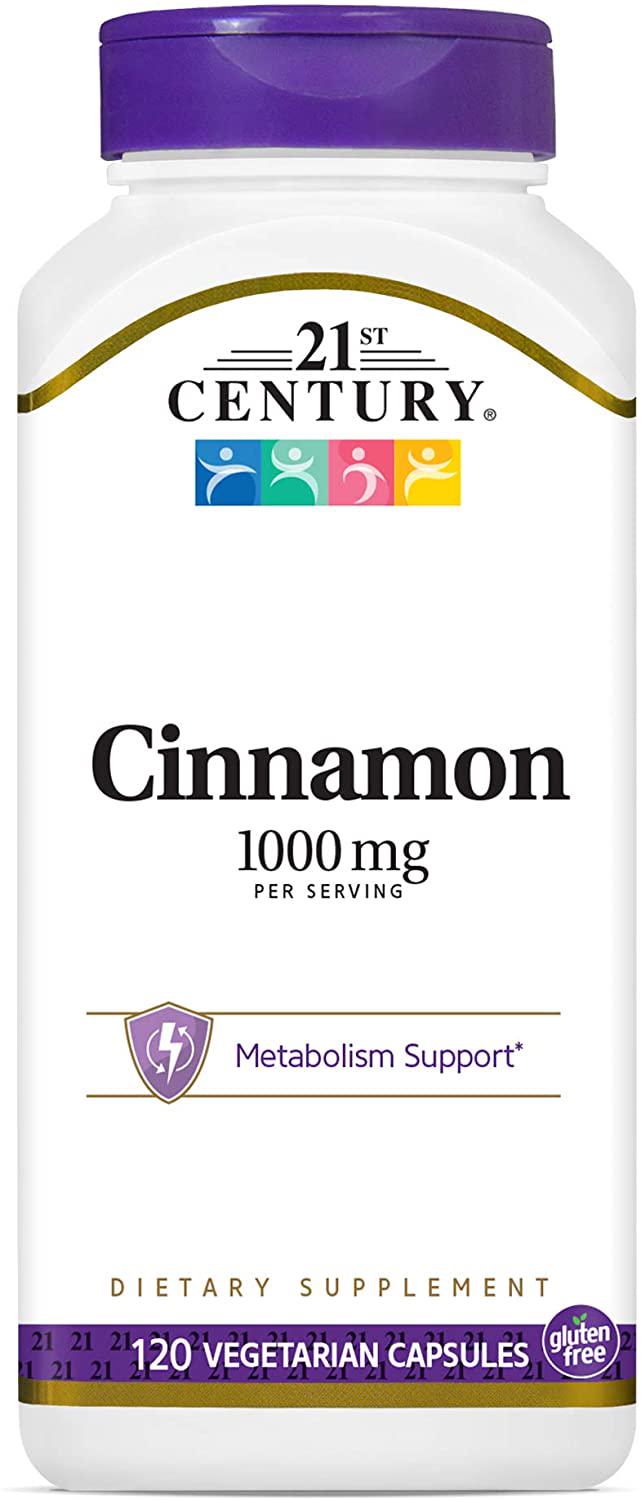 Витамины Cinnamon 1000 мг 120 капсул (00000032628)