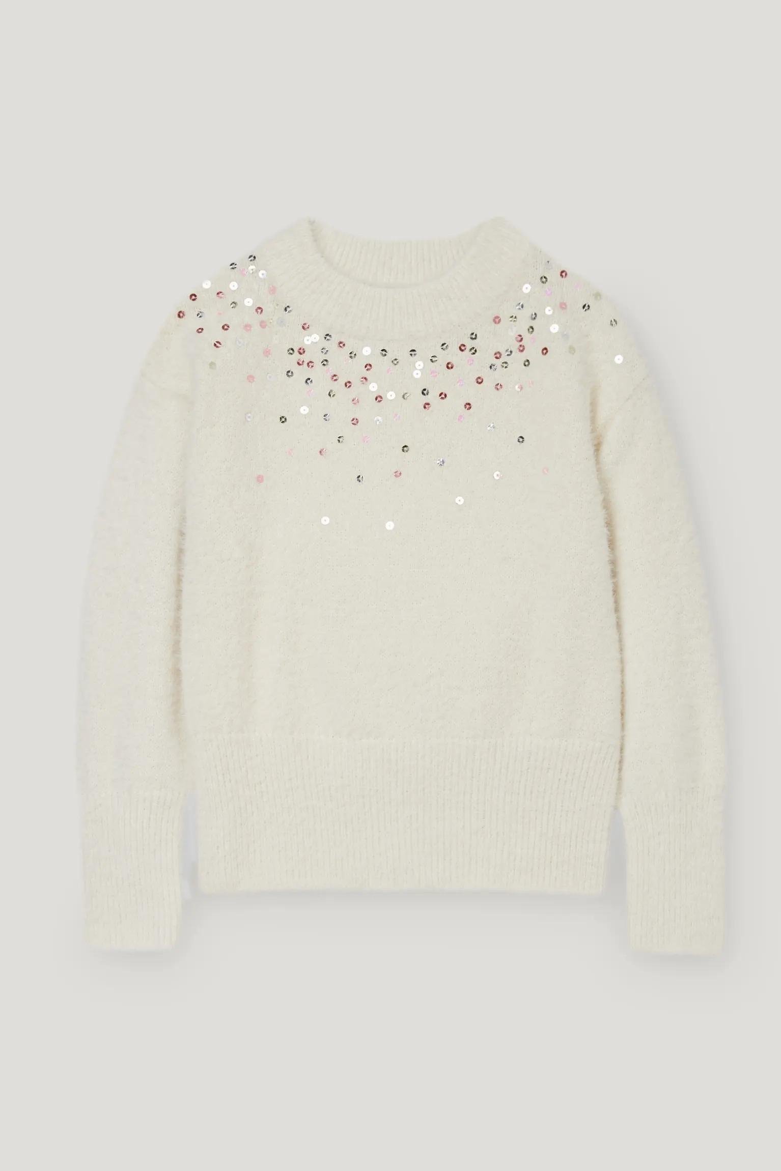 Свитер для девочки C&A 134 см Beige (2175493)