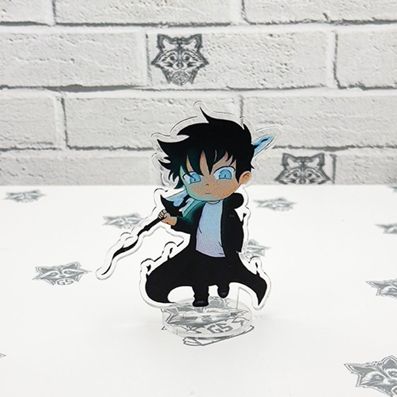 Фигурка коллекционная акриловая Chibi Аниме Solo Leveling 5 10 см (2227194336)