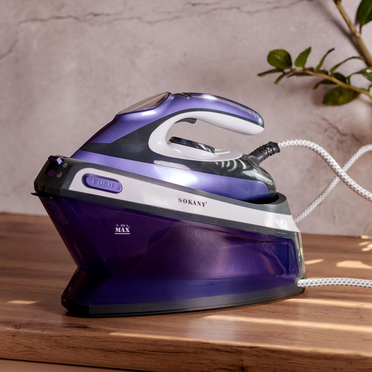Праска парова Sokany SK-YD-2121 з парогенератором та резервуаром 1,5 л 2800 Вт (7421) - фото 16