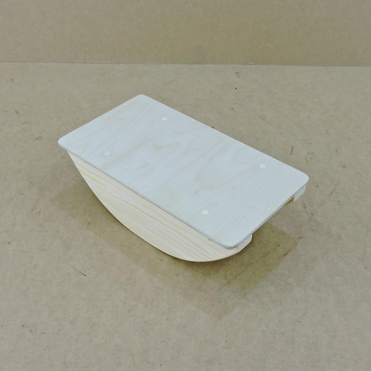 Балансировочная доска из дерева Канпур 45х25х15 см Бланже (БЛН-450101) - фото 7 Балансировочная доска из дерева Канпур 45х25х15 см Бланже (БЛН-450101) - фото 7