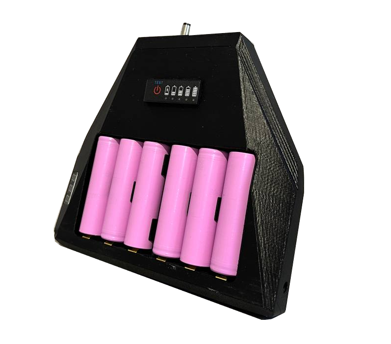 Повербанк для Starlink Mini з АКБ 18650 6х3000 mAh Чорний (2860676152)